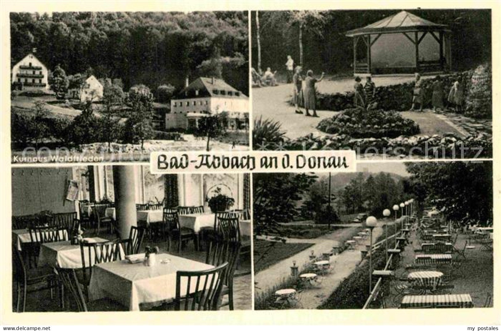 72919917 Bad Abbach Kurhaus Waldfrieden Gaststube Kurpark Alkofen - Bad Abbach