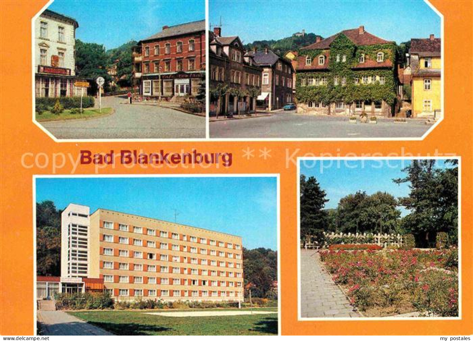 72919515 Bad Blankenburg FDGB Erholungsheim Markt Anlagen Bad Blankenburg - Bad Blankenburg