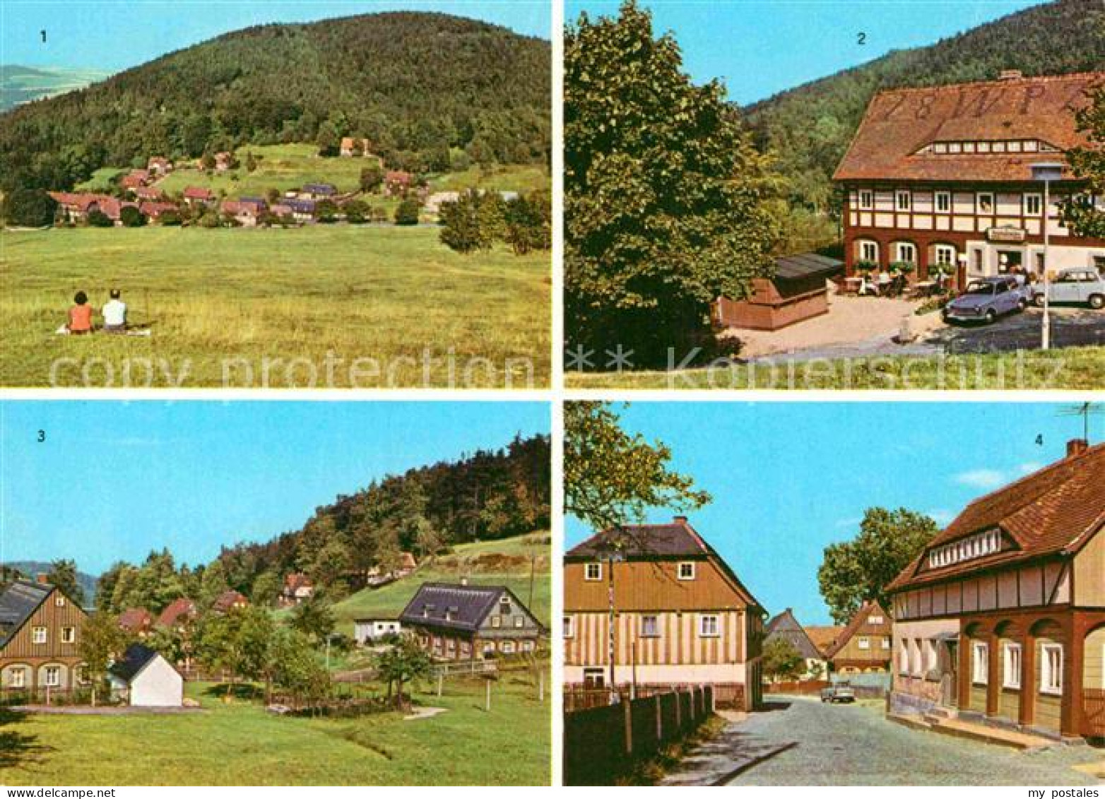 72915101 Waltersdorf Zittau Sonneberg Restaurant-Grenzbaud Fachwerkhaeuser Walte - Grossschoenau (Sachsen)