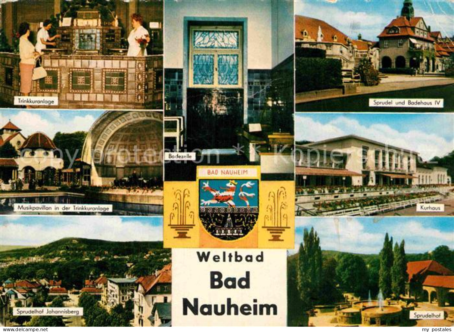 72914797 Bad Nauheim Trinkkuranlage Musikpavillon Sprudelhof Johannisberg Badeze - Bad Nauheim