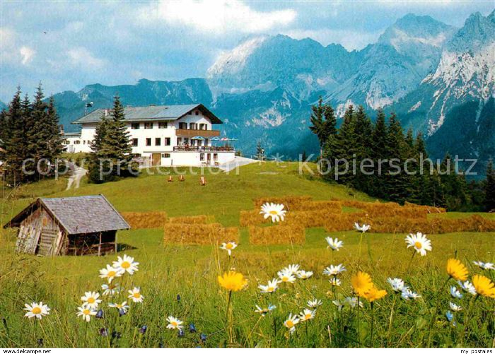 72913731 Mittenwald Bayern Kranzberg Restaurant St. Anton Mittenwald - Mittenwald