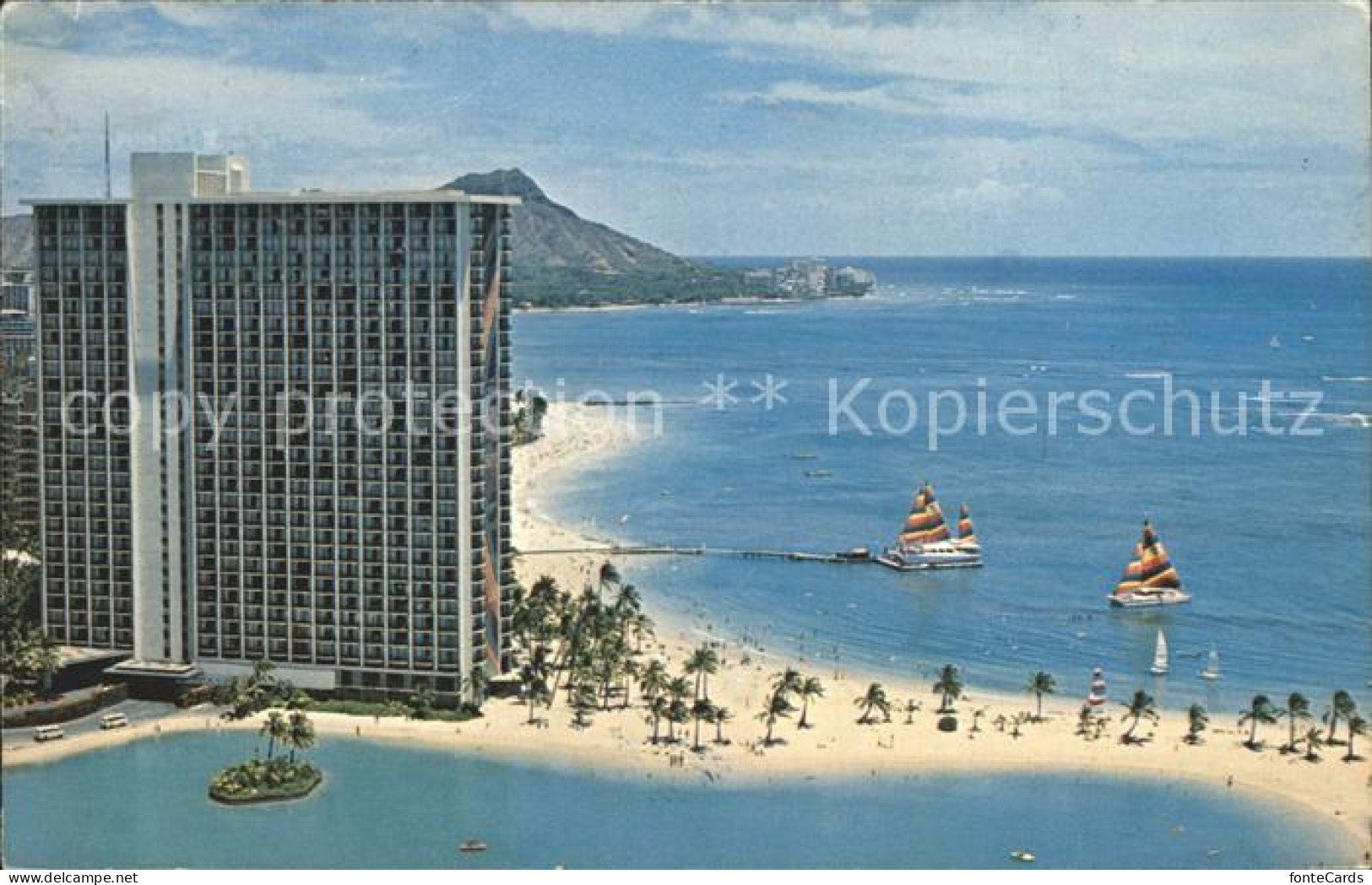 72922322 Honolulu Hilton Hawaiian Village Waikiki Beach - Autres & Non Classés