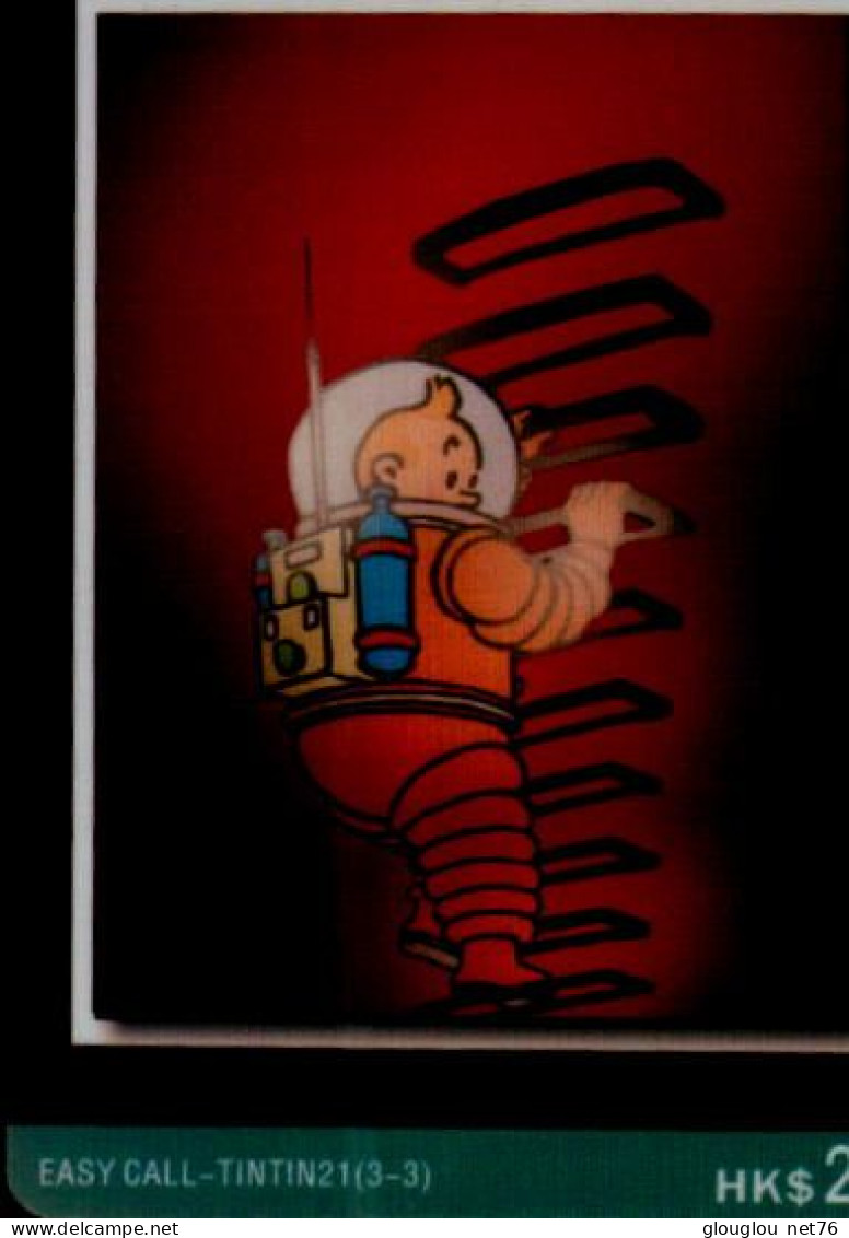 TELECARTE ETRANGERE....TINTIN... - Fumetti