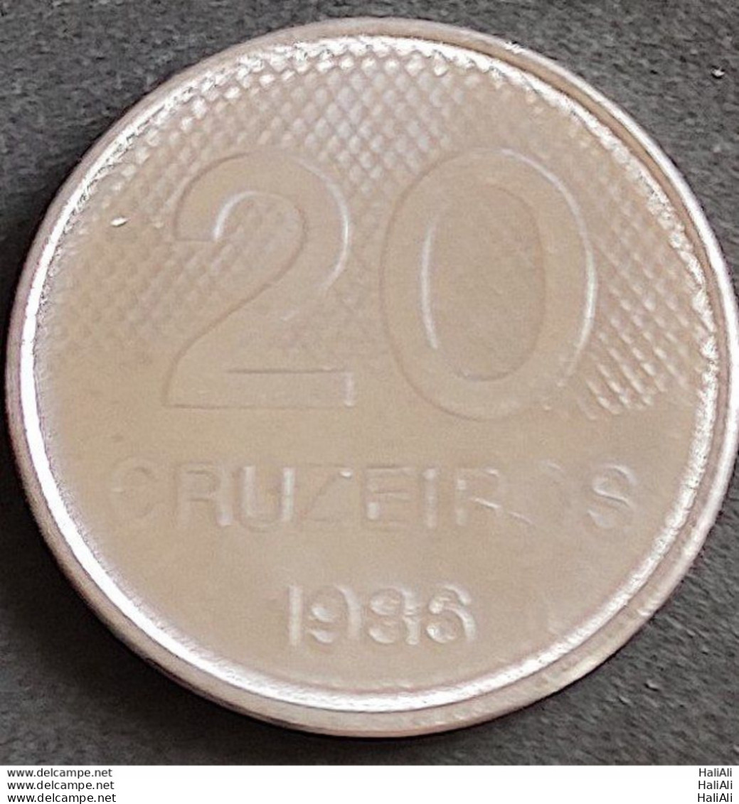 Brazil Coin 1986 20 Cruzeiros 1 - Brazilië