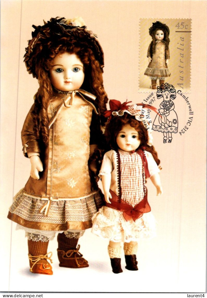 10-5-2024 (4 Z 38) Australia (1 Card) Maxicard (if Not Sold Will NOT Be Re-listed)  Dolls - Cartes-Maximum (CM)