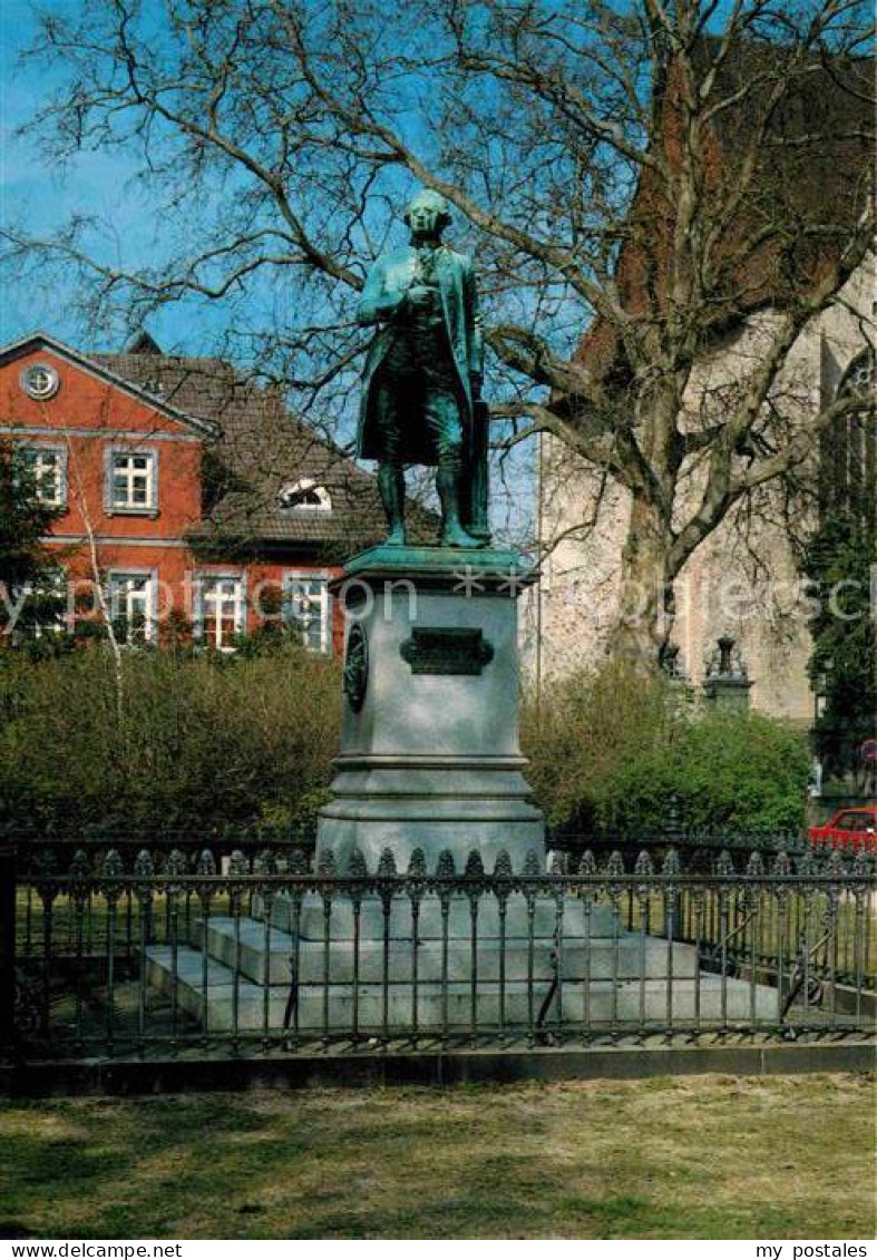 72913467 Braunschweig Landesmuseum Lessingplatz Lessingdenkmal Statue Aegidienki - Braunschweig