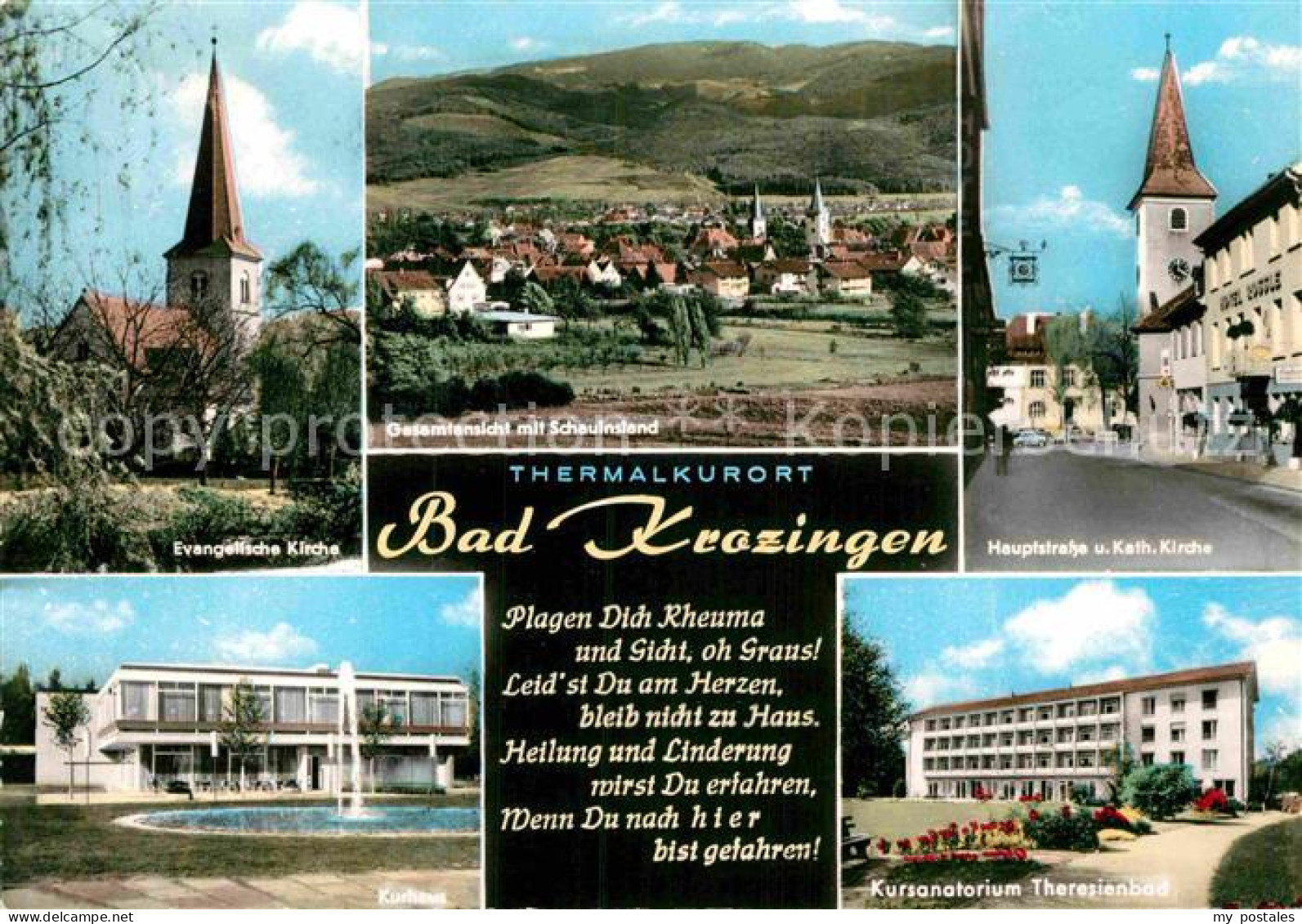 72910038 Bad Krozingen Hauptstrasse Kursanatorium Theresienbad Kurhaus  Bad Kroz - Bad Krozingen