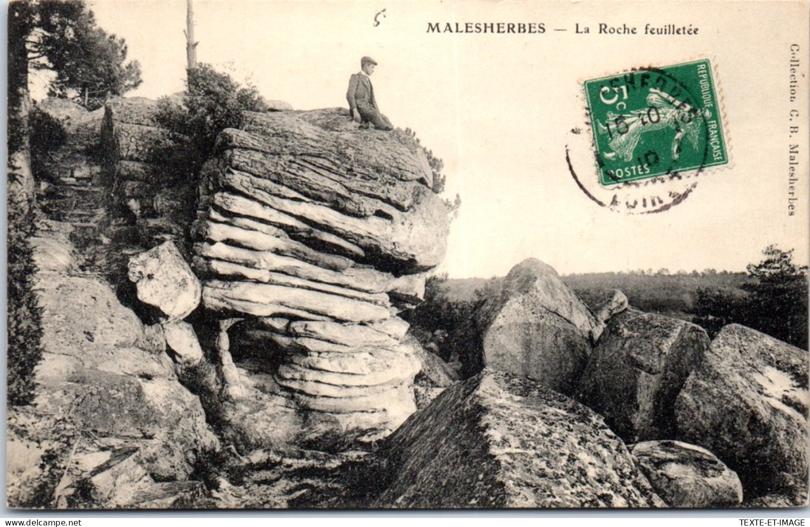 45 MALESHERBES - La Roche Feuilletee - Malesherbes