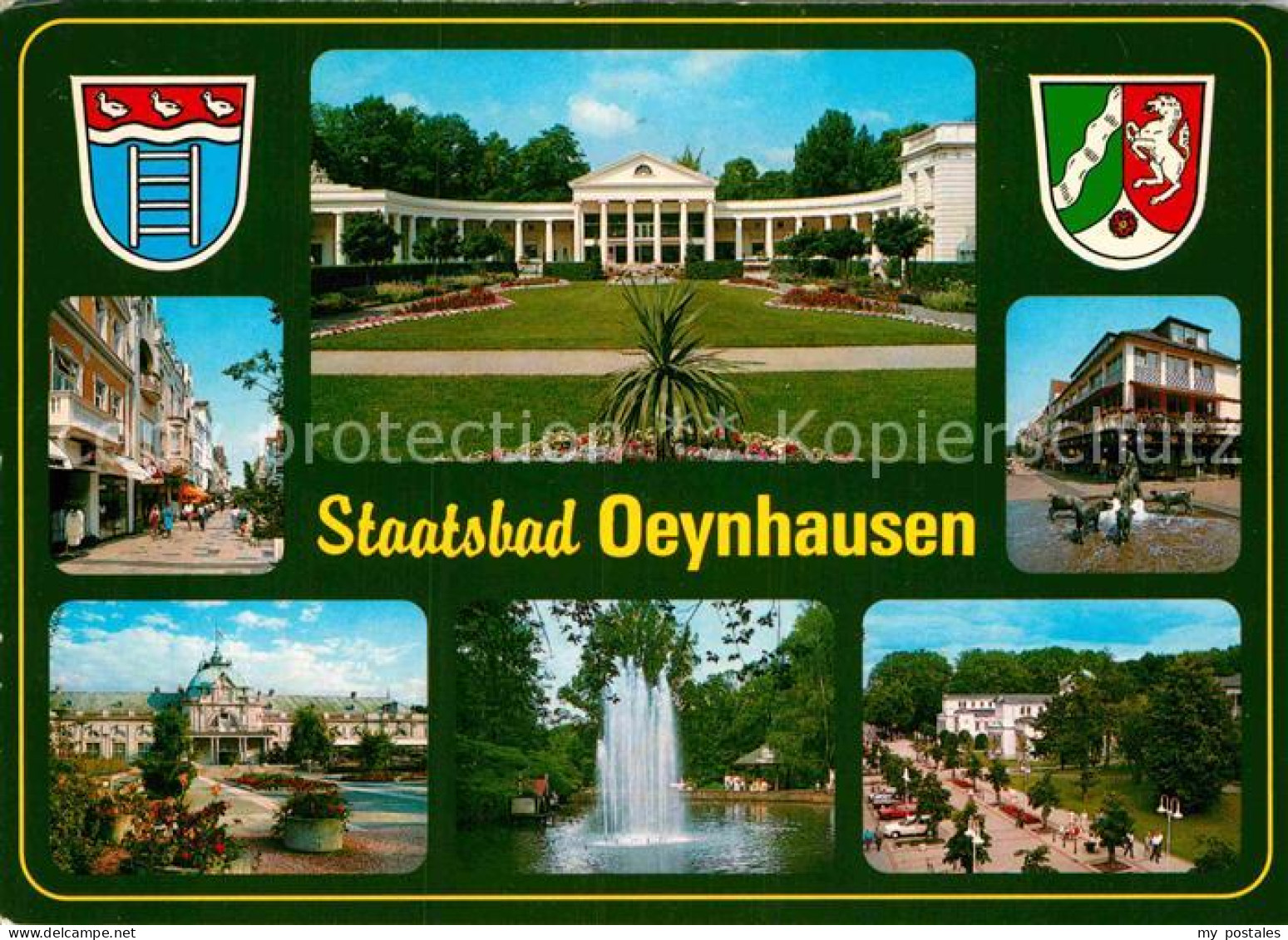 72907450 Bad Oeynhausen Kurgarten Kurh Fontaene  Bad Oeynhausen - Bad Oeynhausen