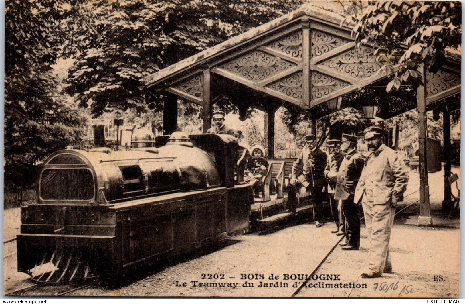 75016 PARIS - Le Tramway Du Bois De Boulogne  - Arrondissement: 16