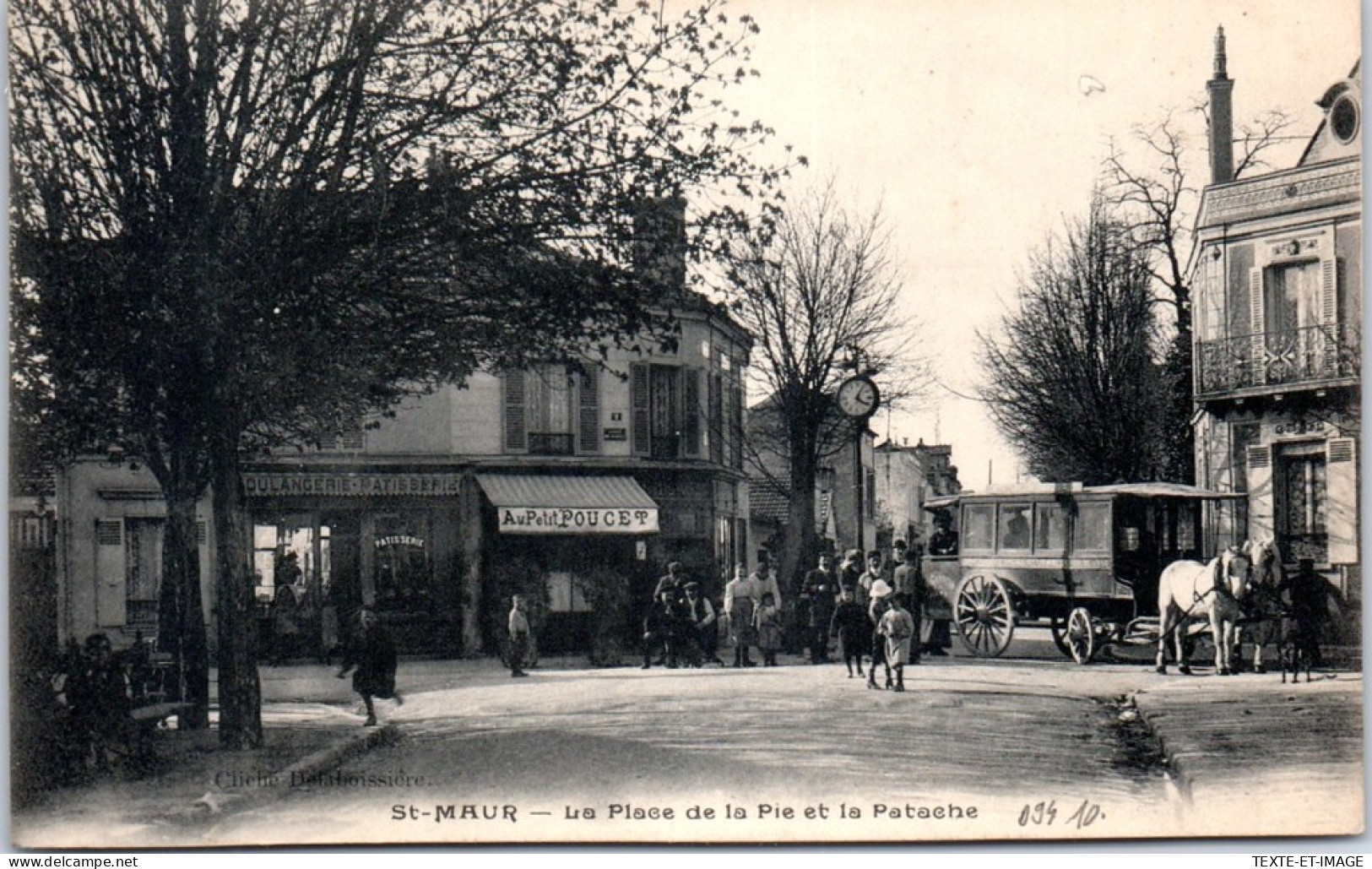 94 SAINT MAUR - Place De La Pie Et La Patache  - Saint Maur Des Fosses