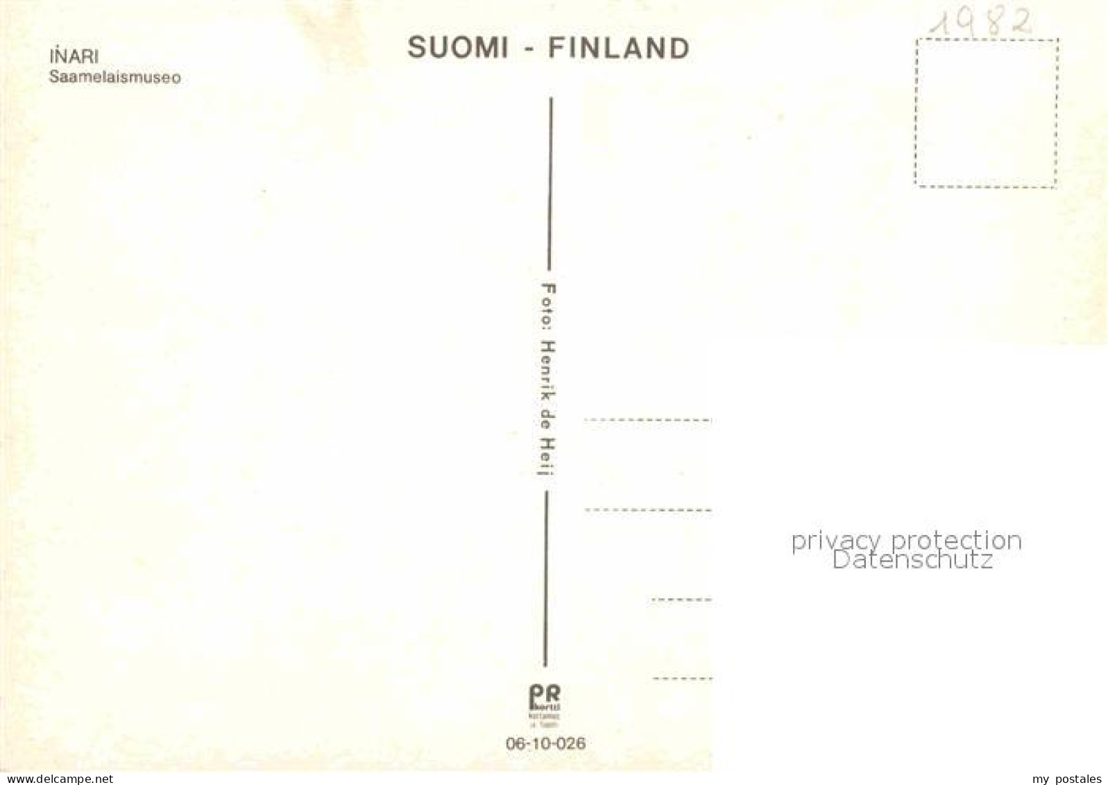 72907232 Inari Saamelaismuseo Inari - Finlande