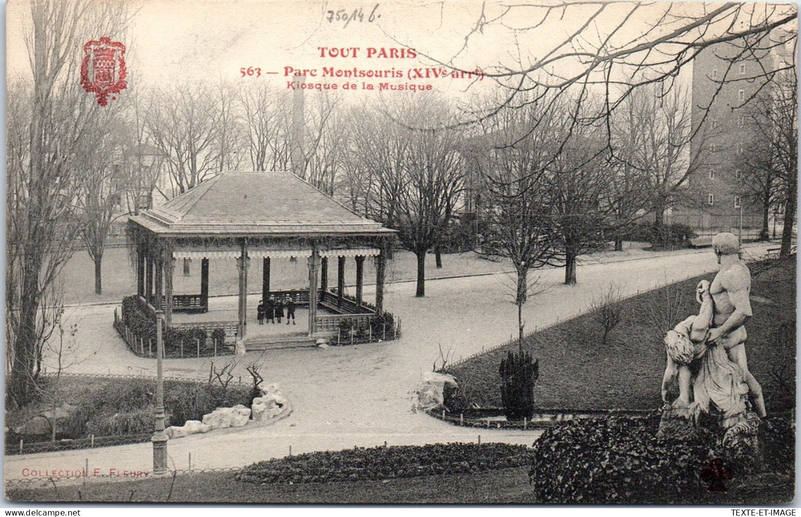 75014 PARIS - Parc Montsouris, Kiosque A Musique  - District 14
