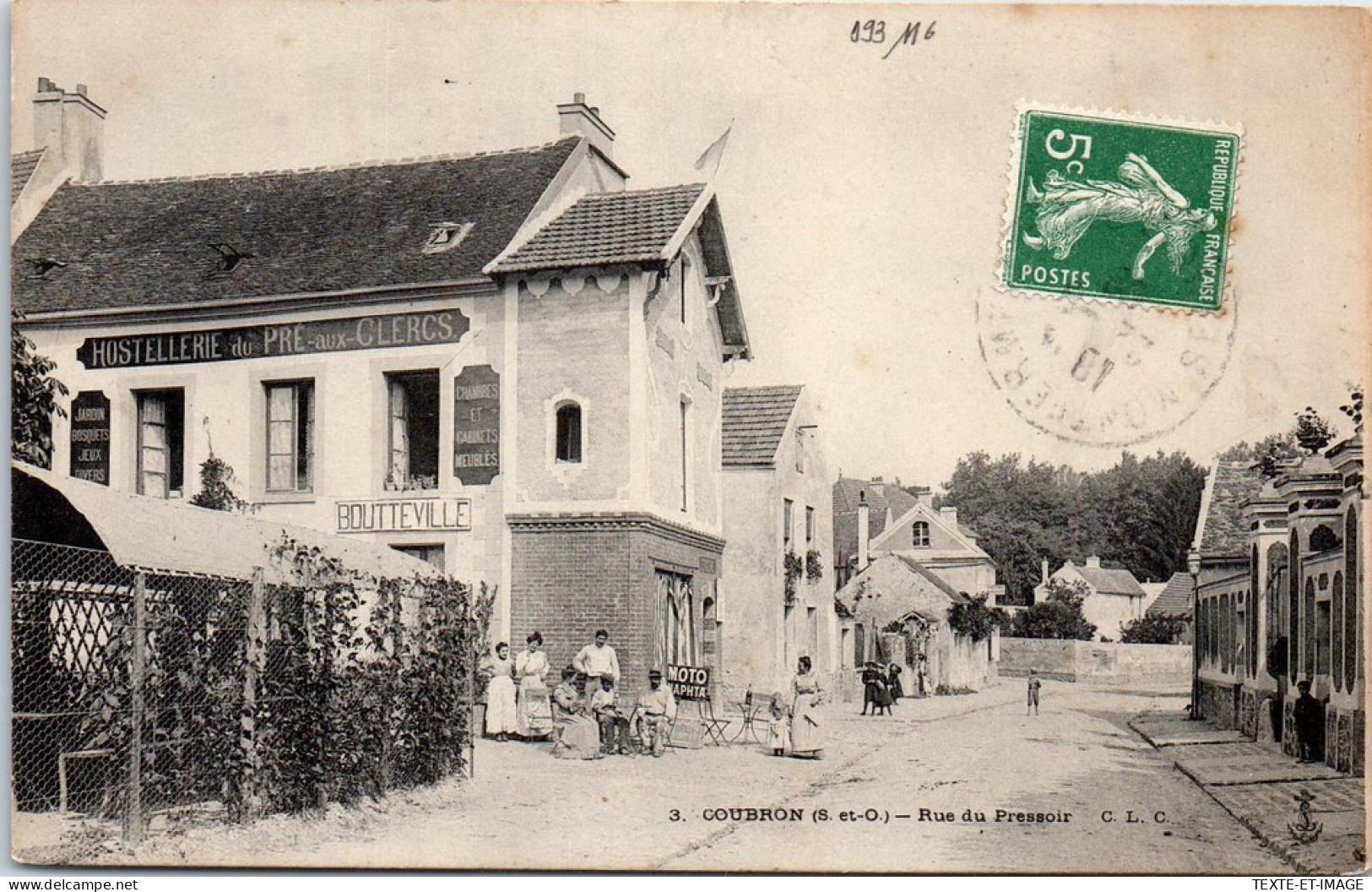 93 COUBRON - La Rue Du Pressoir. - Sonstige & Ohne Zuordnung