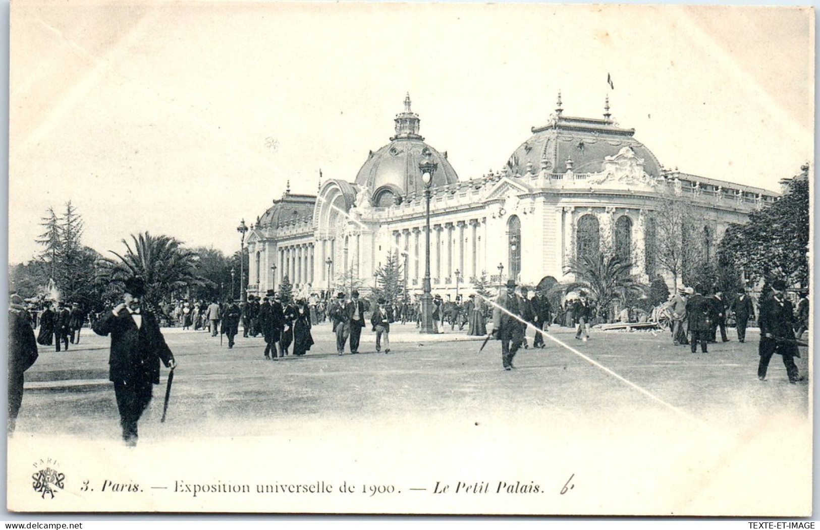 75 PARIS - EXPOSITION 1900 - Vue Sur Le Petit Palais  - Mostre
