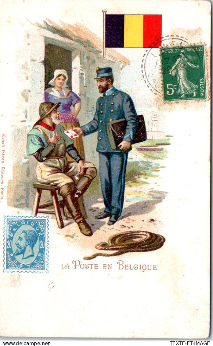 THEMES - LA POSTE - En Belgique  - Stamps (pictures)