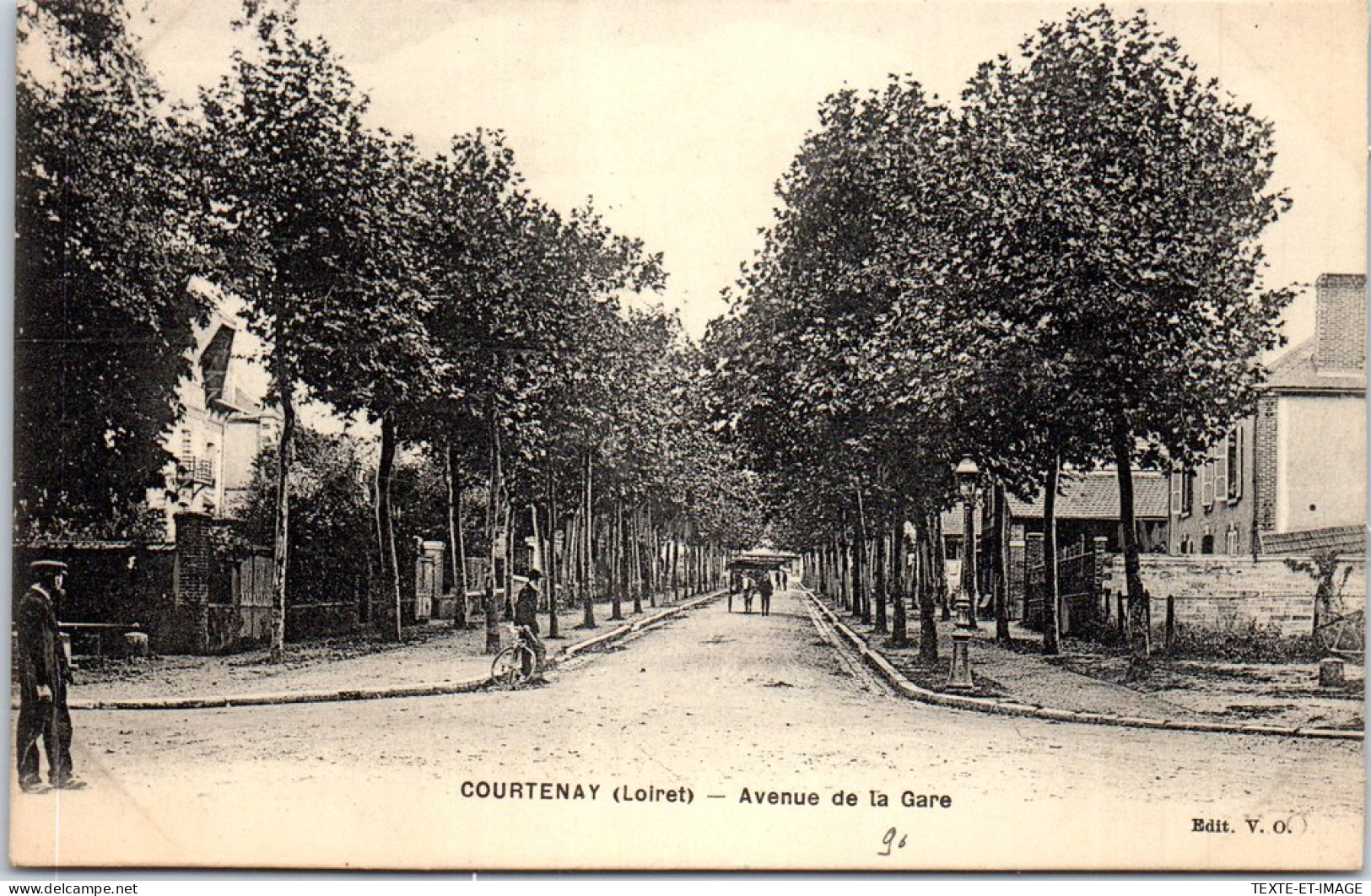 45 COURTENAY - Avenue De La Gare. - Courtenay
