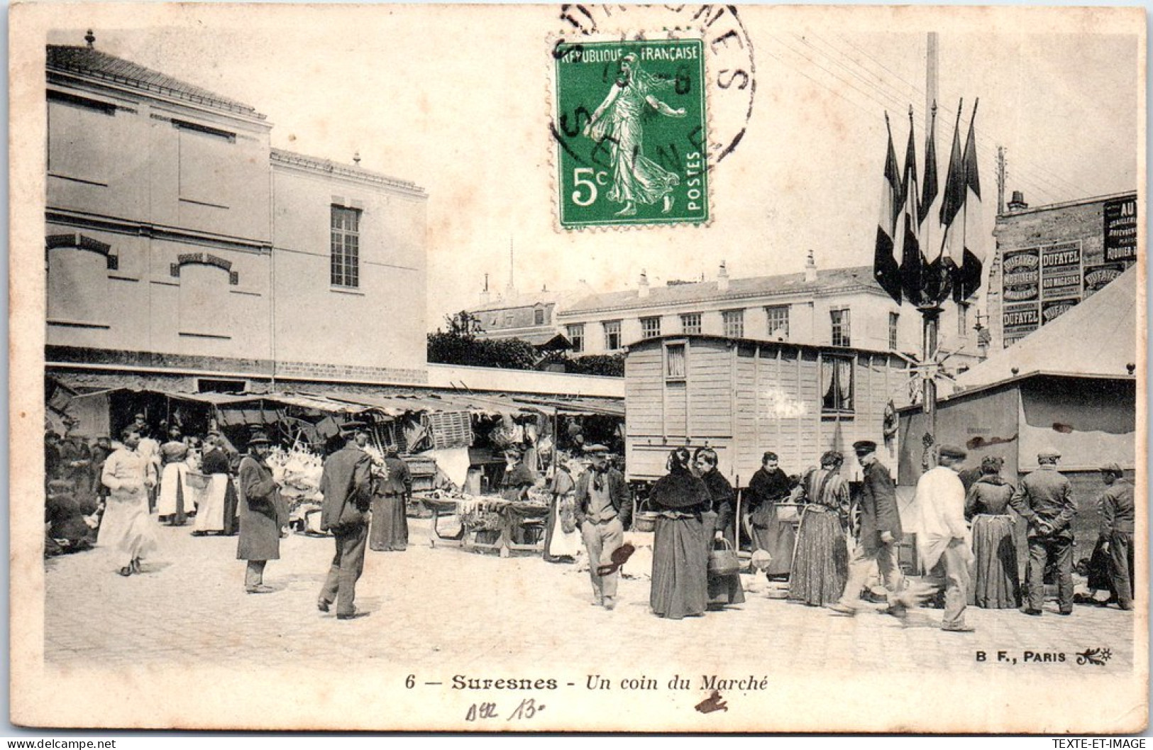 92 SURESNES - Un Coin Du Marche. - Suresnes