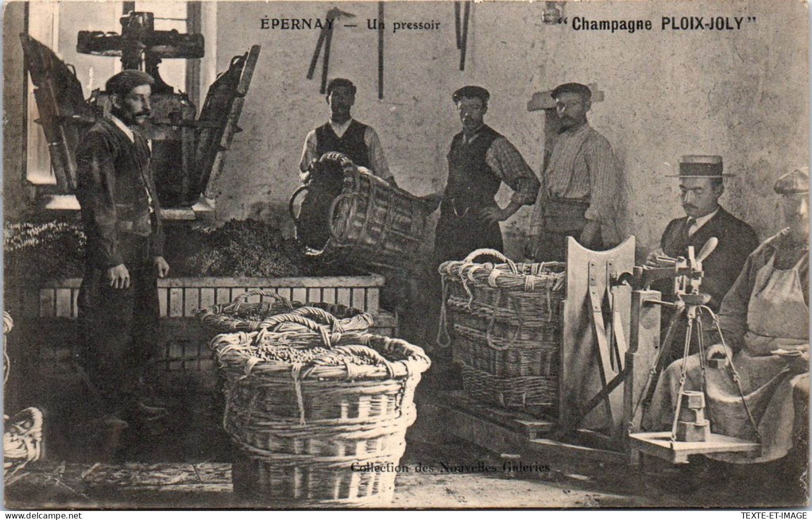 51 EPERNAY - Un Pressoir, Champagne PLOIX JOLY  - Epernay