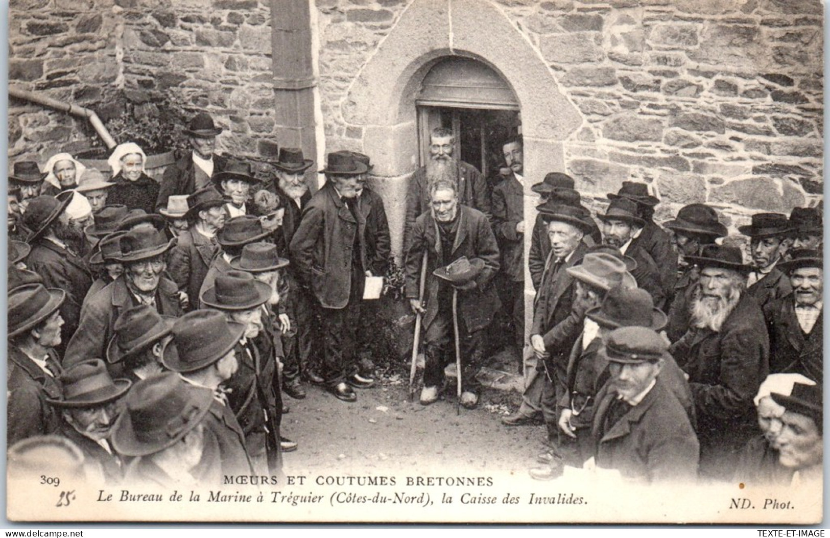 22 TREGUIER - Bureau De La Marine, La Caisse Des Invalides  - Tréguier