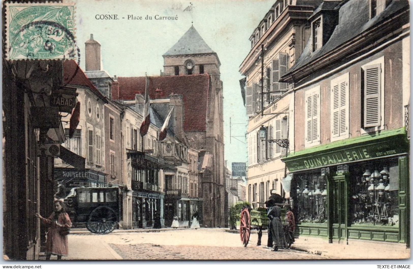 58 COSNE SUR LOIRE - Place Du Carroue  - Cosne Cours Sur Loire