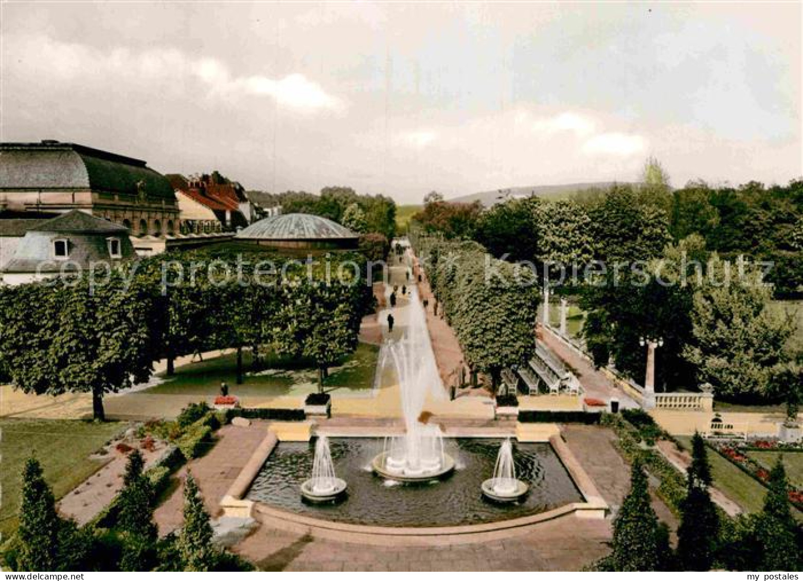 72904821 Bad Salzuflen Haupthalle Leuchtfontaene Bad Salzuflen - Bad Salzuflen