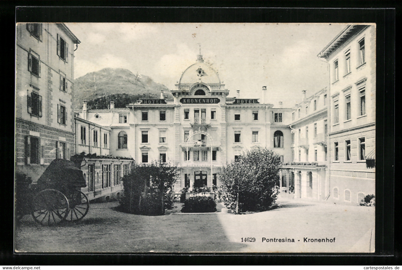 AK Pontresina, Hotel Kronenhof  - Pontresina