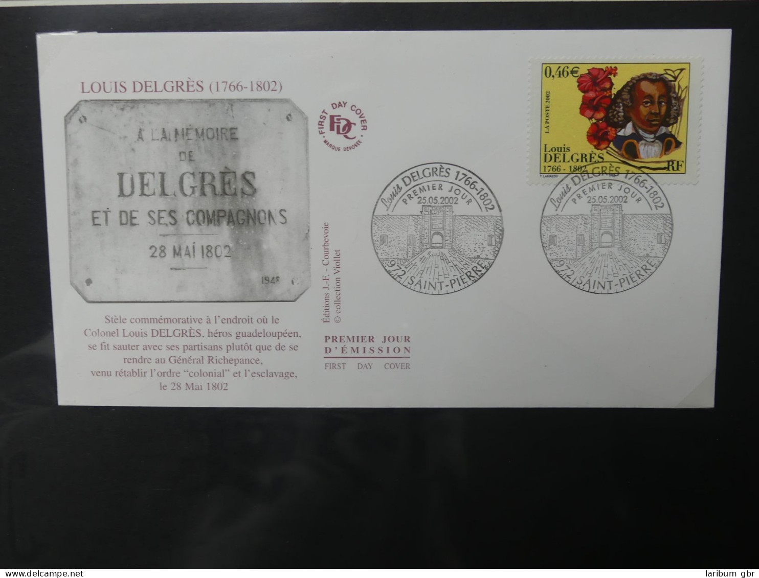 Frankreich und Gebiete FDCs ab 2002 besammelt im Ringbinder #LY693