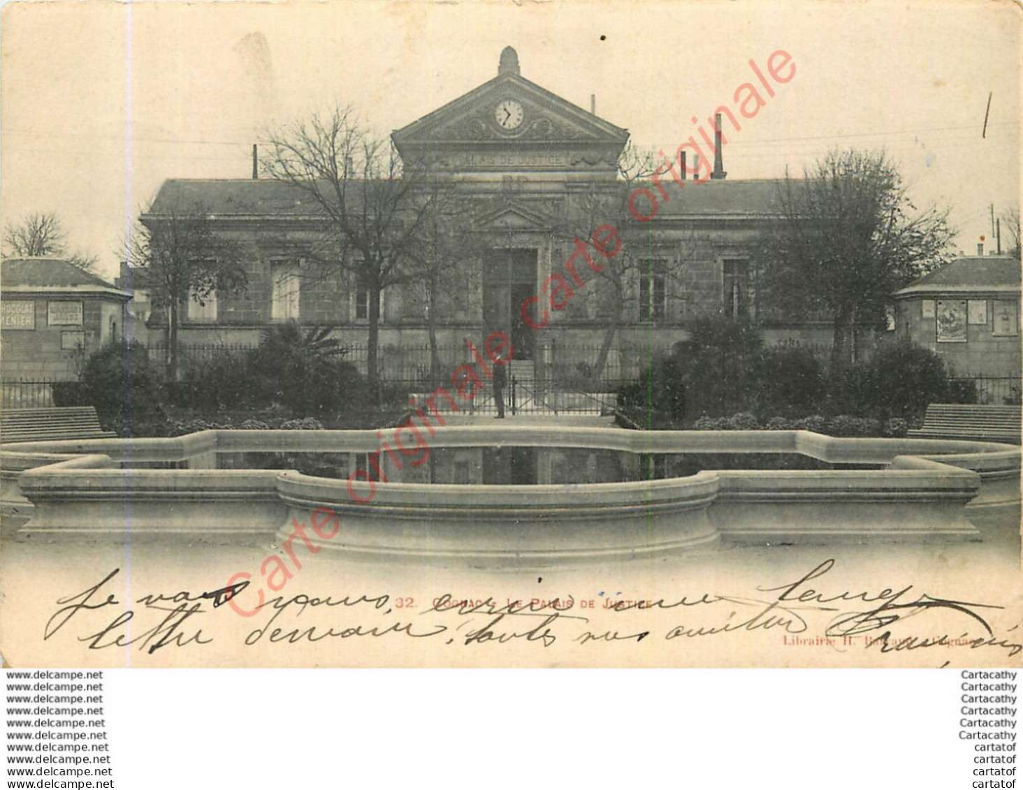 16.  COGNAC .   Le Palais De Justice . - Cognac