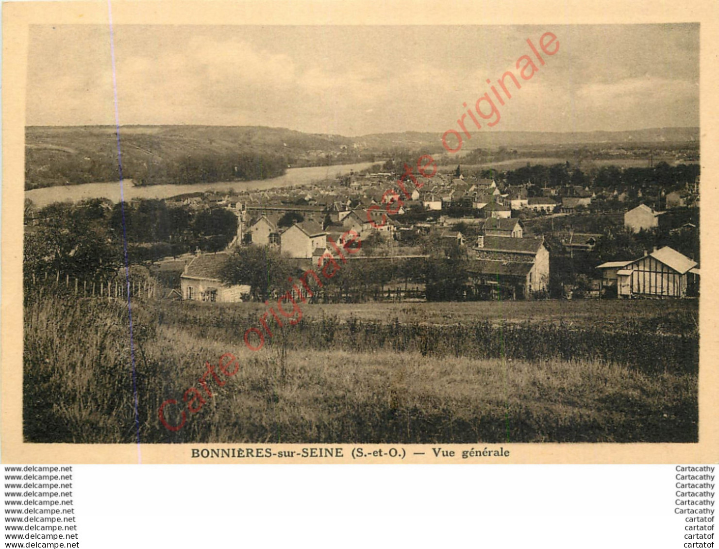 78.  BONNIERES Sur SEINE .  Vue Générale . - Bonnieres Sur Seine