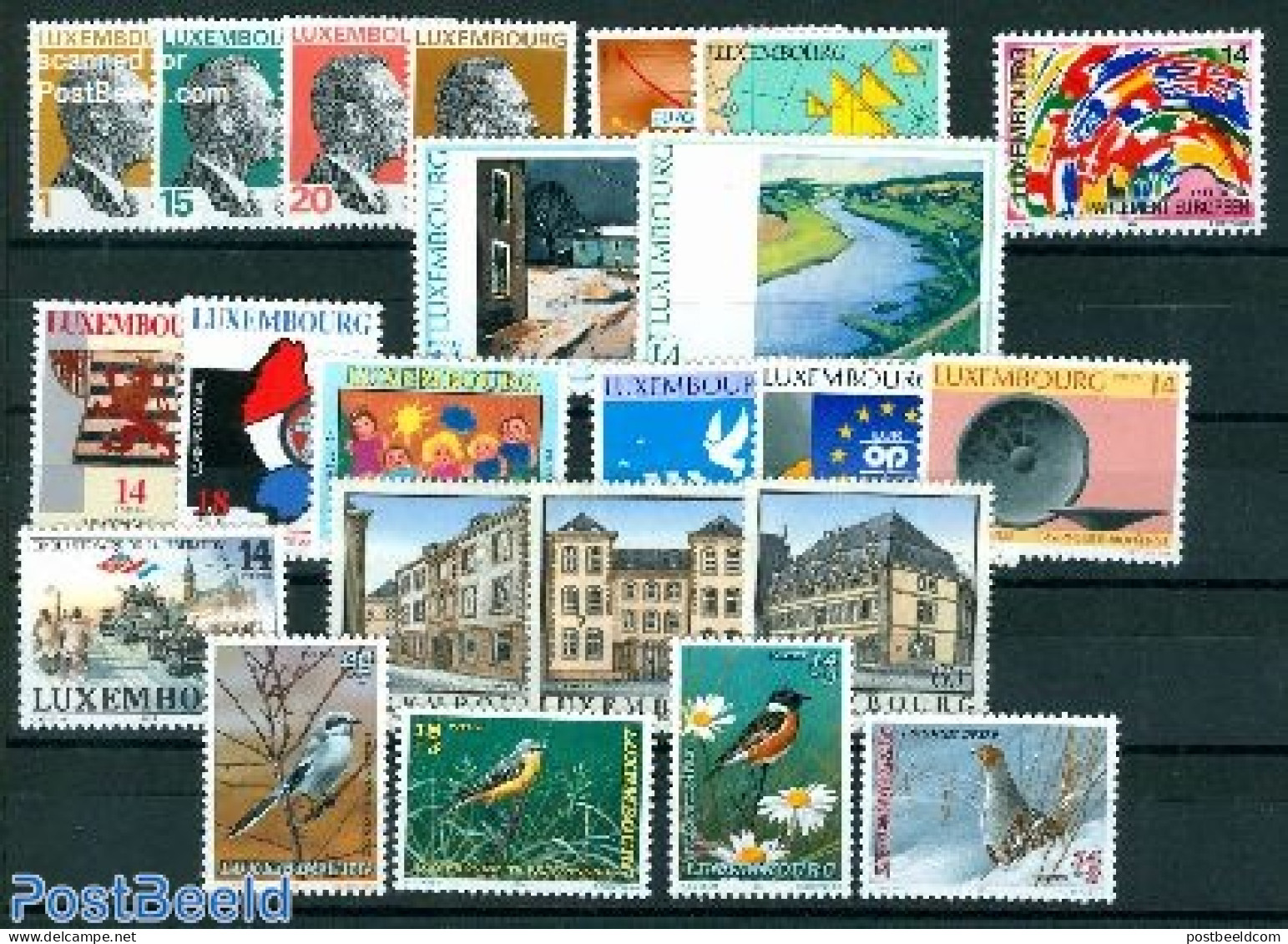 Luxemburg 1994 Yearset 1994, Complete, 23v, Mint NH, Various - Yearsets (by Country) - Unused Stamps