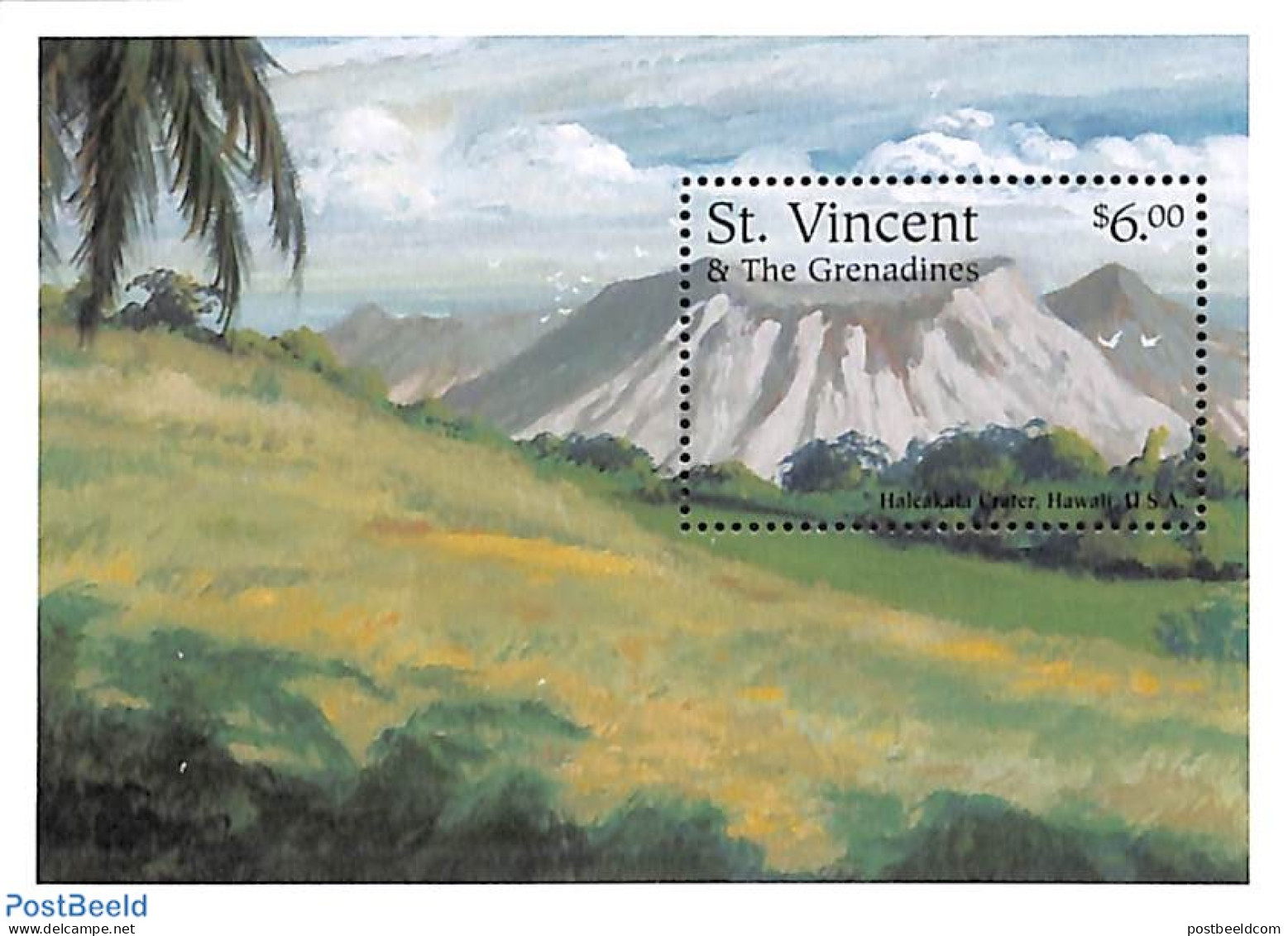 Saint Vincent 1995 Nature Scenes, Hawaii S/s, Mint NH - St.Vincent (1979-...)