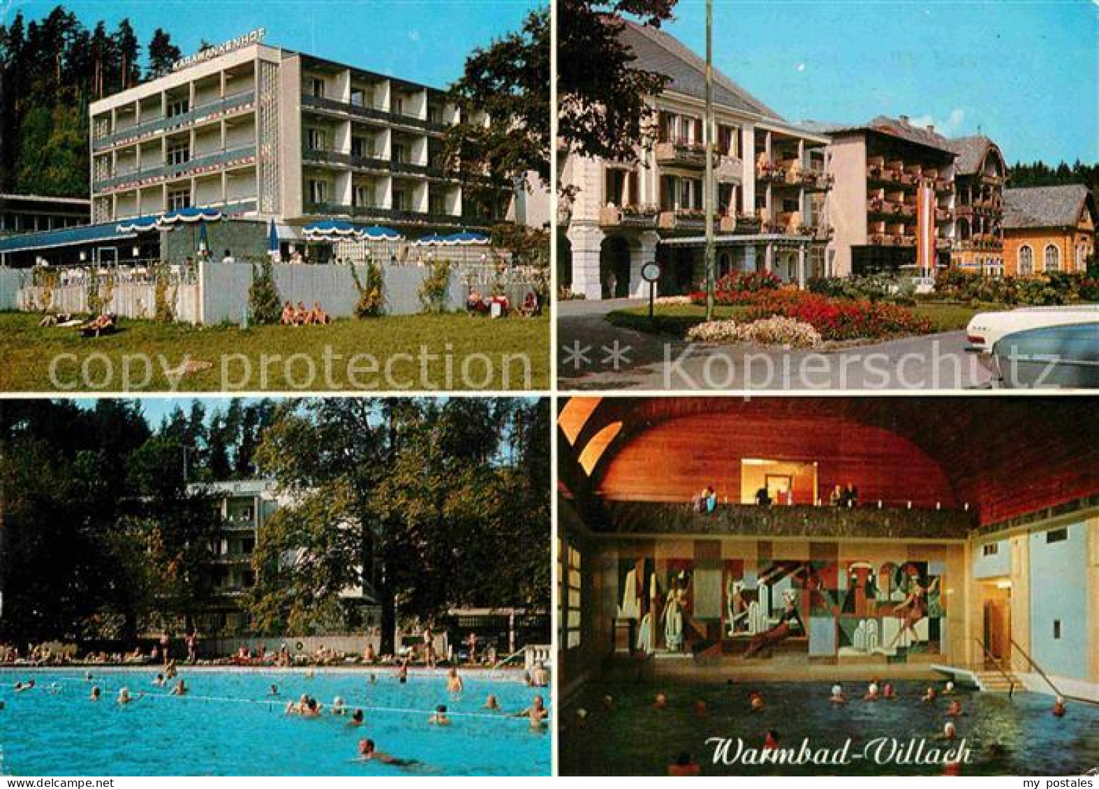 72902906 Villach Kaernten Warmbad Thermalbad Freibad Kurhotel Villach-Innere Sta - Other & Unclassified