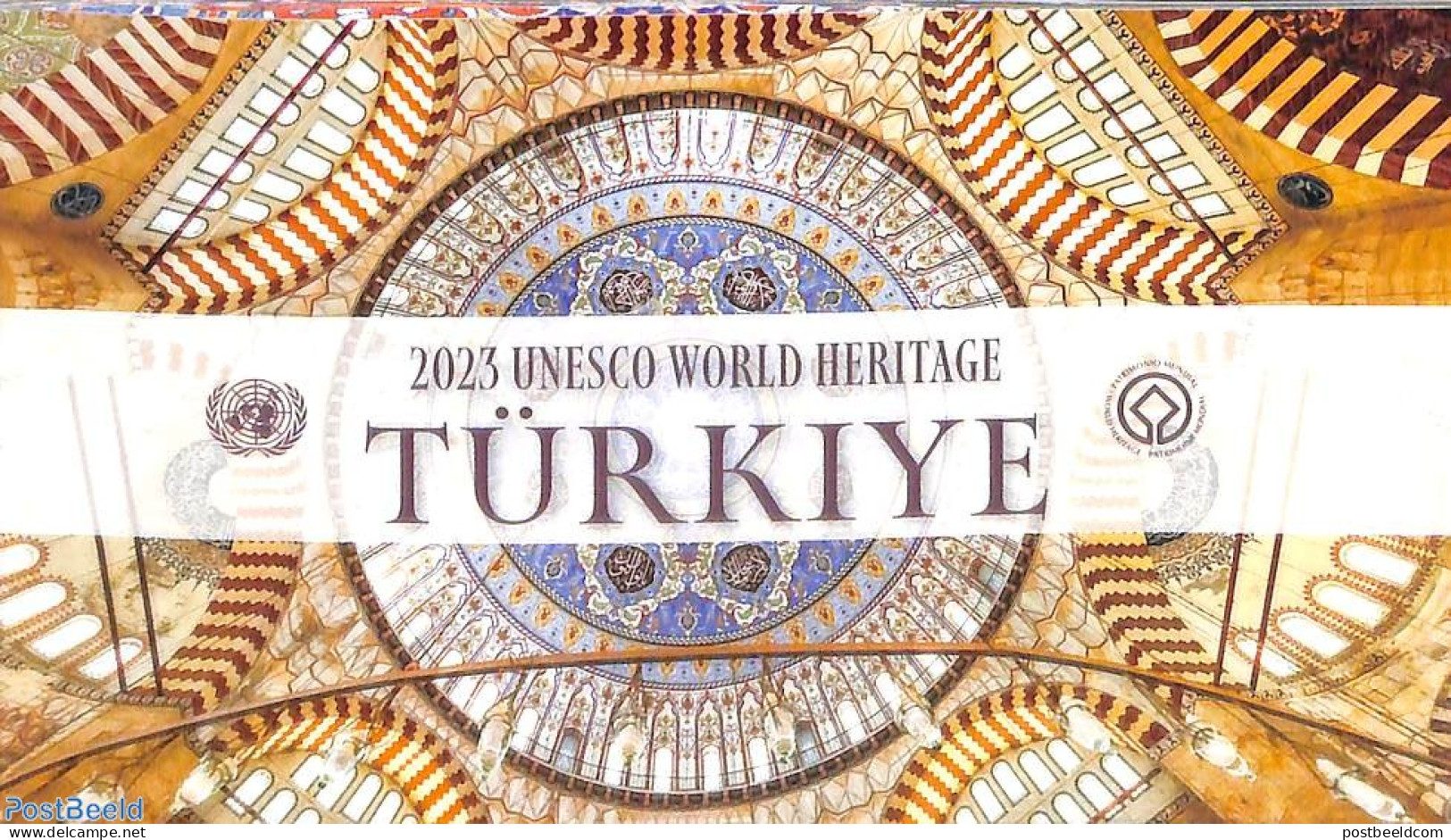 United Nations, New York 2023 World Heritage, Turkey Booklet, Mint NH, History - World Heritage - Stamp Booklets - Non Classés