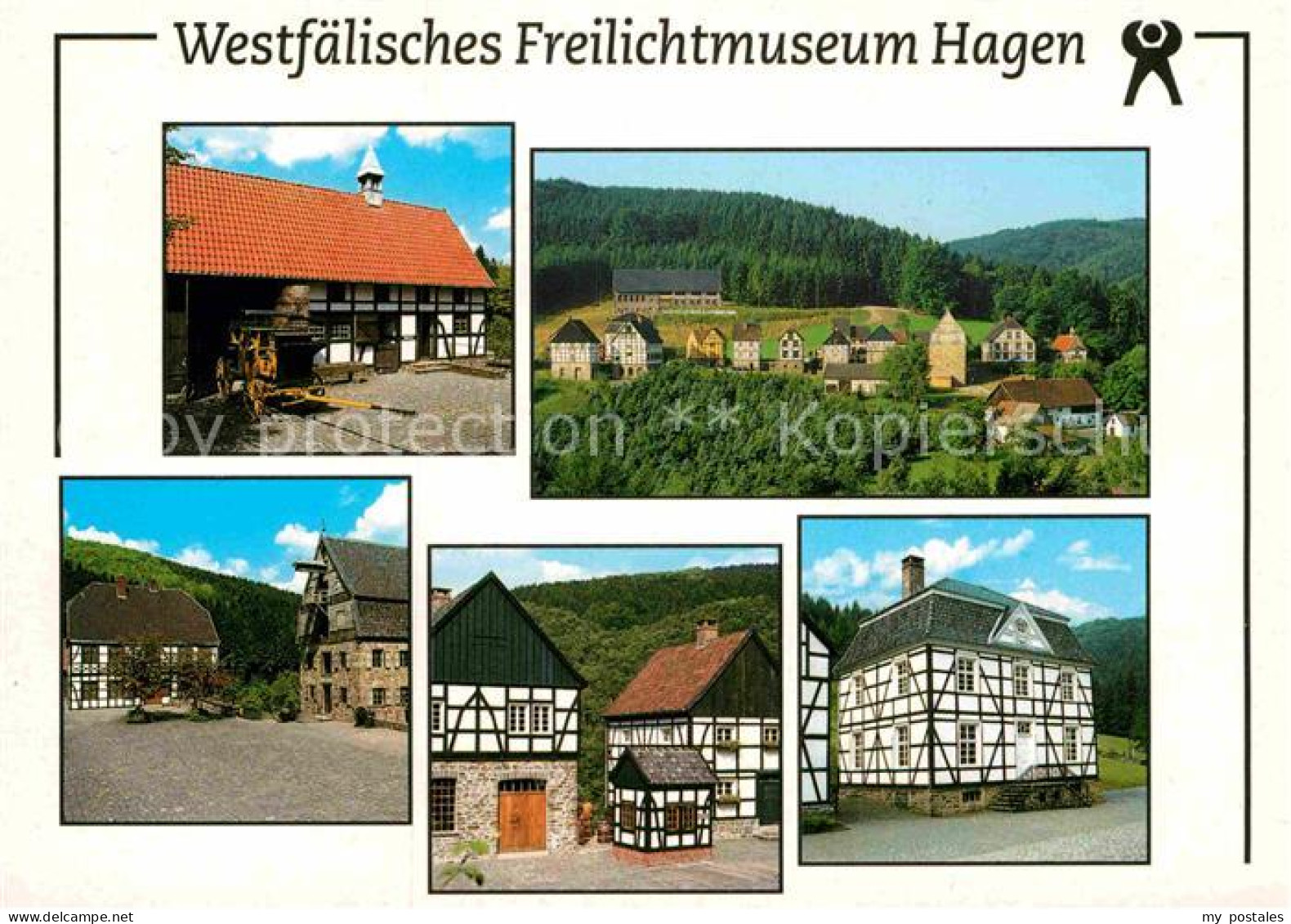 72901897 Hagen Westfalen Westfaelisches Freilichtmuseum Teilansichten Hagen - Hagen
