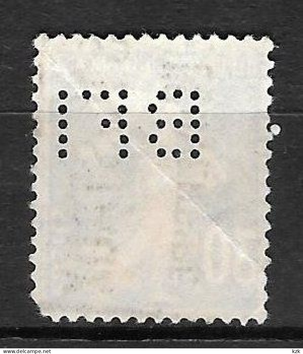 1 04	10	04	N°	192	Perforé	-	BFI 103	-	BANQUE FRANCE & ITALIE  Pour AMERIQUE Du SUD - Used Stamps