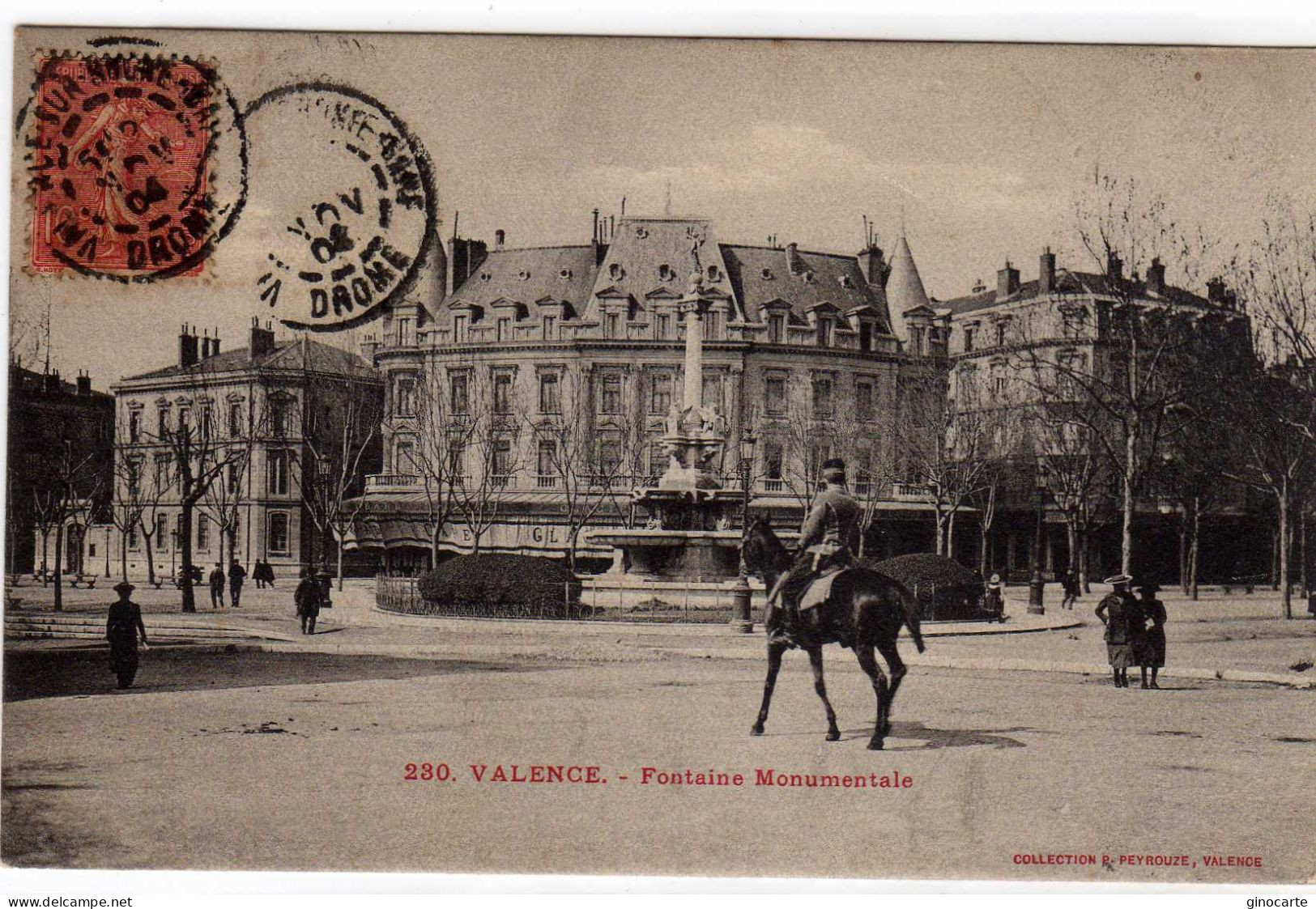 Valence Fontaine Monumentale - Valence