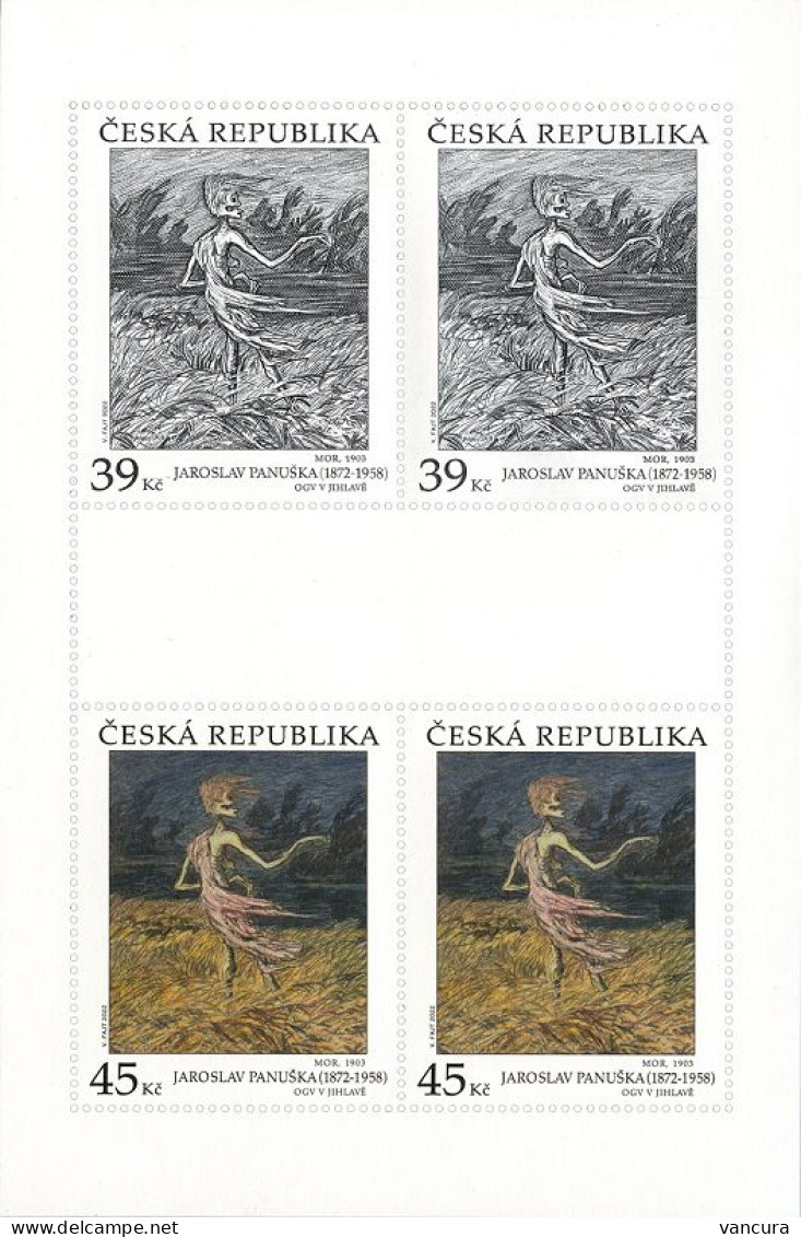 A 1185 - 6 Czech Republic Jaroslav Panuska, Plague (part Of) 2022 - Neufs