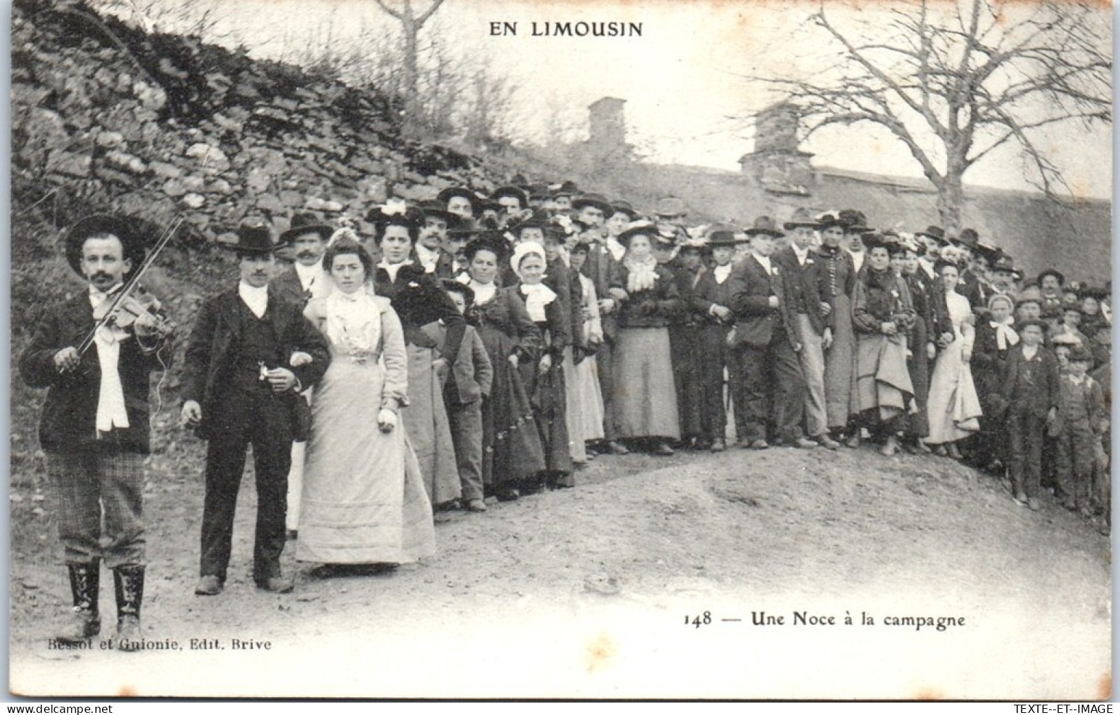 87 En Limousin, Une Noce A La Campagne. - Autres & Non Classés