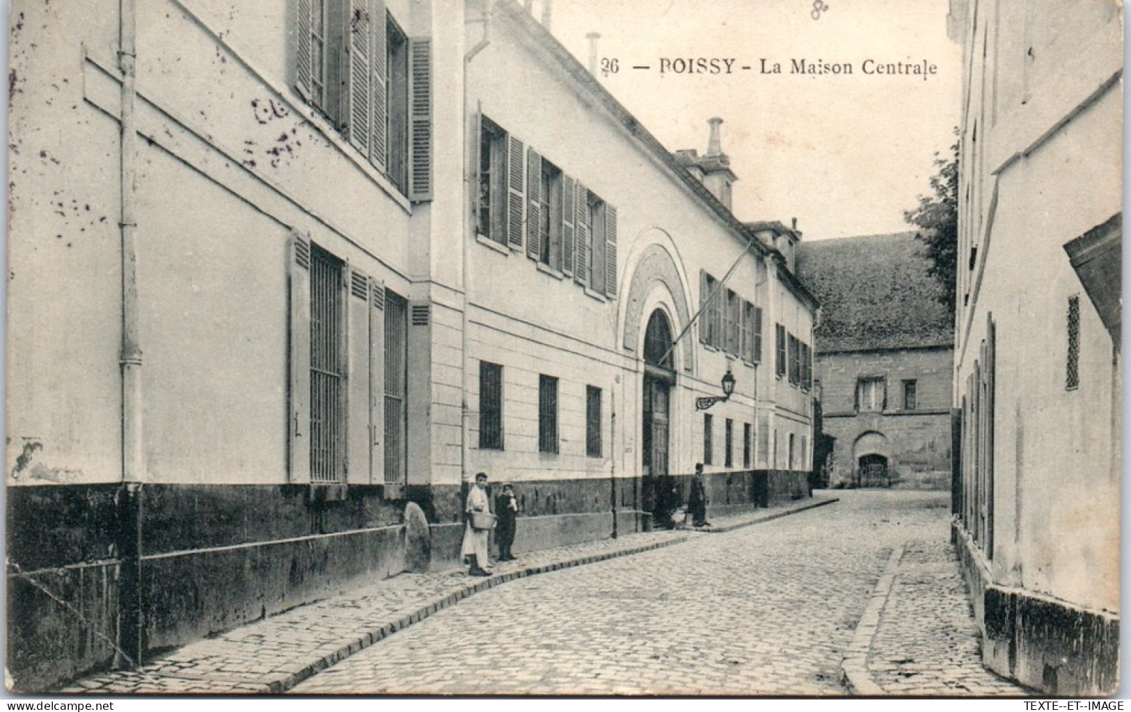 78 POISSY - Vue De La Maison Centrale. - Poissy