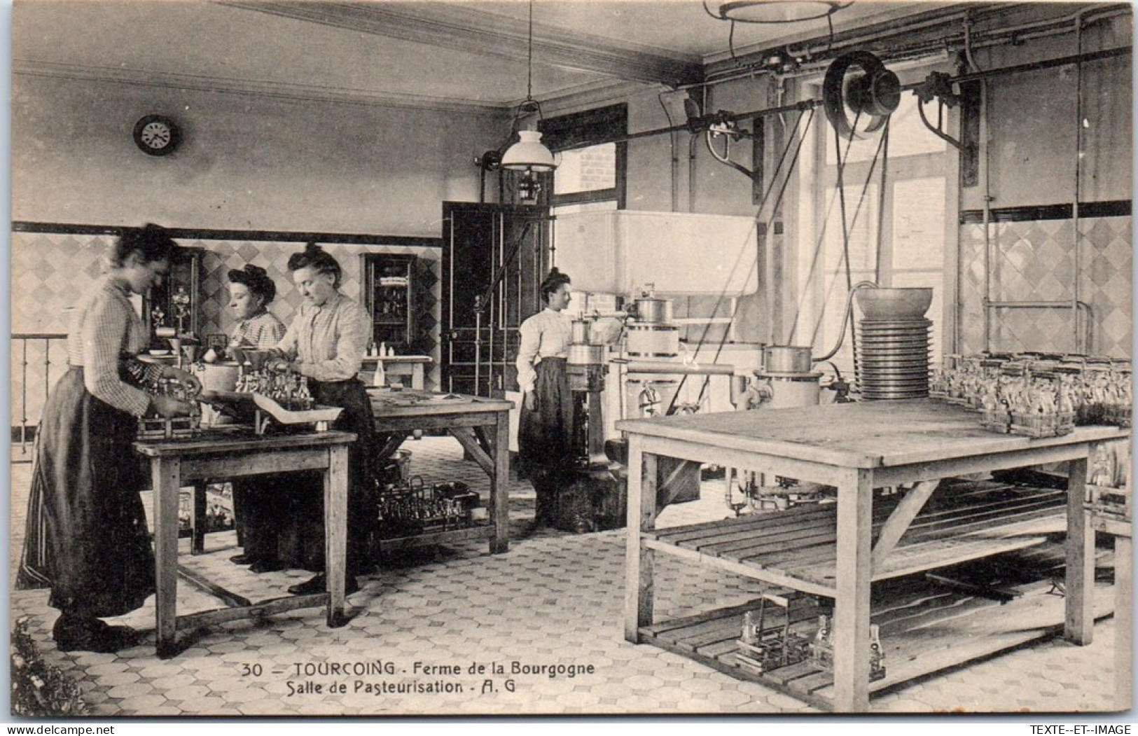 59 TOURCOING - Ferme De La Bourgogne, Salle De Pasteurisation  - Tourcoing