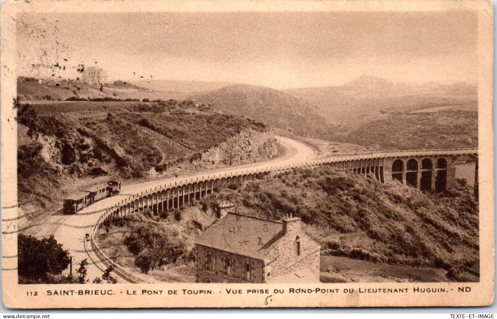 22 SAINT BRIEUC - Le Pont De Toupin. - Saint-Brieuc