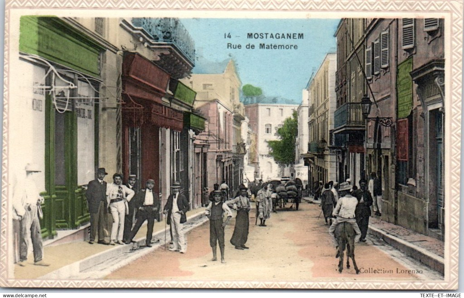 ALGERIE - MOSTAGANEM - La Rue De Matemore. - Mostaganem