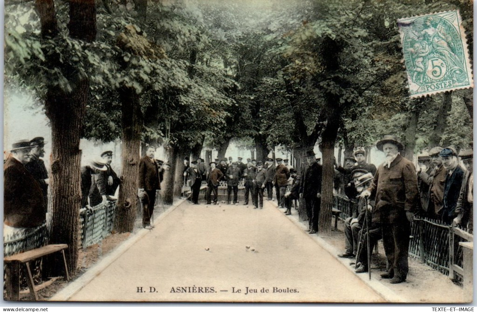 92 ASNIERES - Le Jeu De Boules. - Asnieres Sur Seine