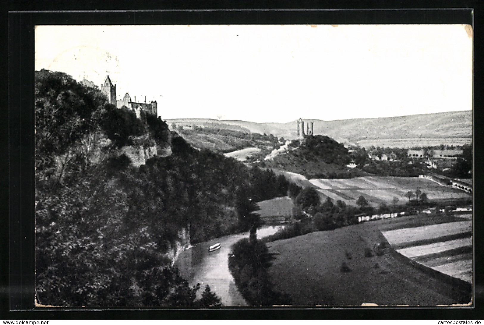 AK Landpoststempel Rudelsburg /Naumburg (Saale) Land  - Autres & Non Classés