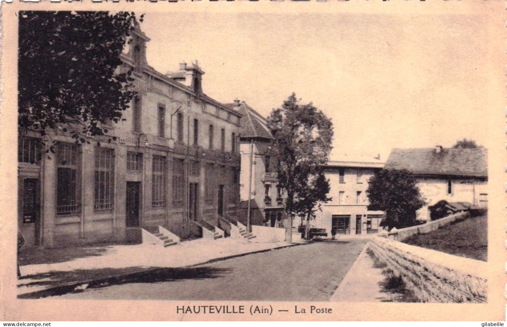 01 - Ain - HAUTEVILLE -  LOMPNES - La Poste - Hauteville-Lompnes