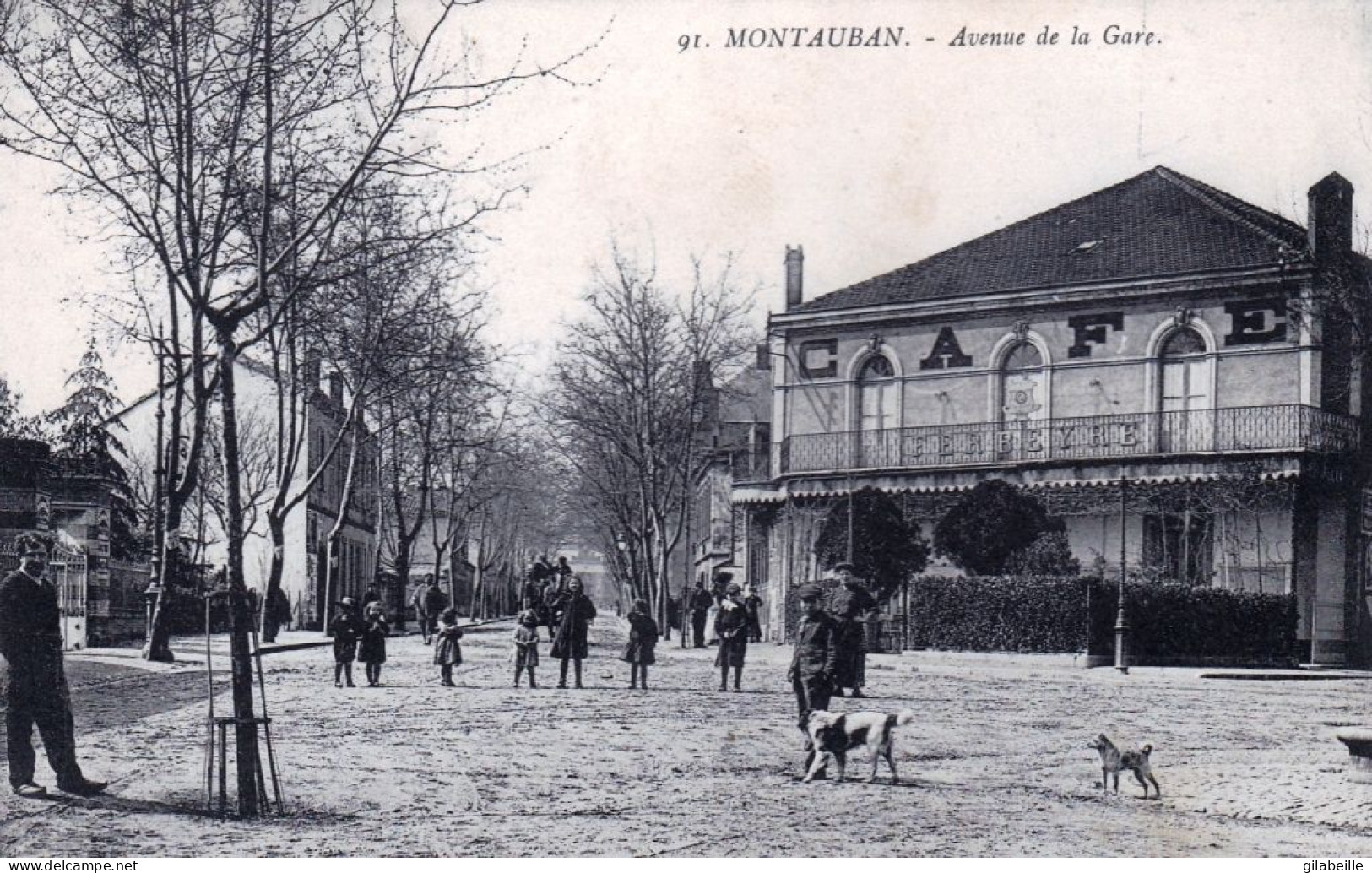 82 - Tarn Et Garonne - MONTAUBAN - Avenue De La Gare - Montauban