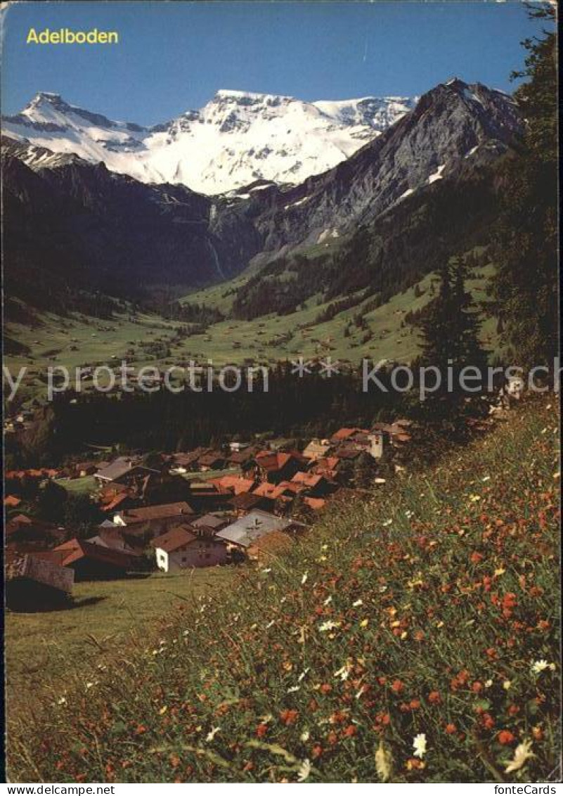 11889656 Adelboden Mit Steghorn Und Wildstrubel Adelboden BE - Autres & Non Classés