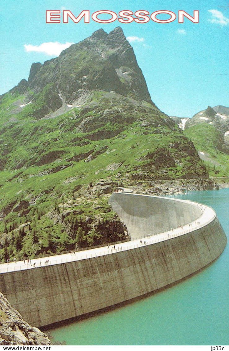 Lot De 3 CP Non Circulées Du Barrage Et Lac D'Emosson (Finhaut, Valais, Siusse) - Finhaut