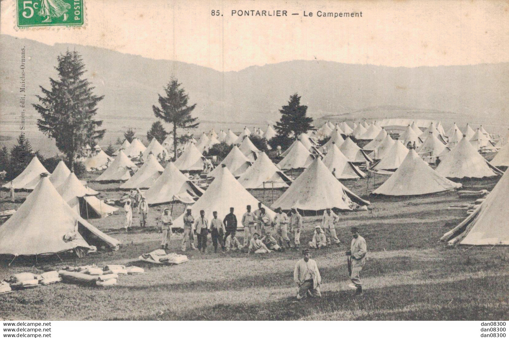 25 PONTARLIER LE CAMPEMENT - Barracks